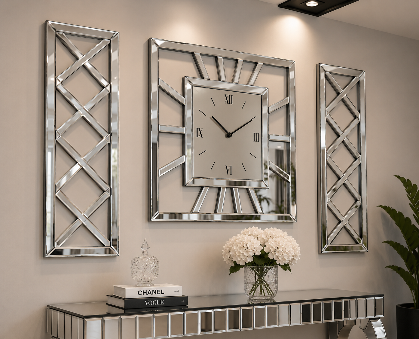 Kare X Wall Clock