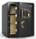 45cm Fingerprint + Password Safe Box – Dual Security, Smart Protection