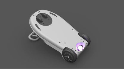 Kids 3-Wheel Electric Scooter – 180W Motor with Flashing Lights