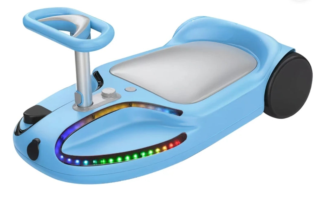 Kids 3-Wheel Electric Scooter – 180W Motor with Flashing Lights