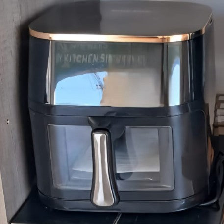 12L Compact Air Fryer – Black Finish