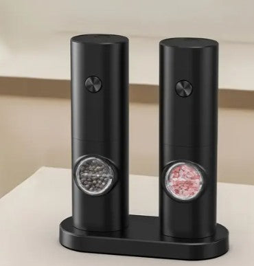 Electric Salt & Pepper Grinder Set