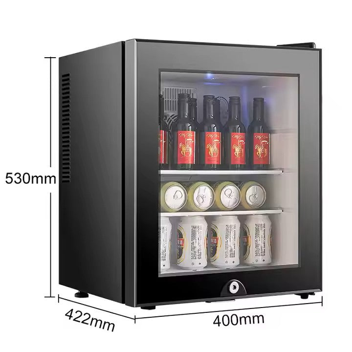 Portable 55W Small Refrigerator – Hotel Mini Bar Fridge (40L)