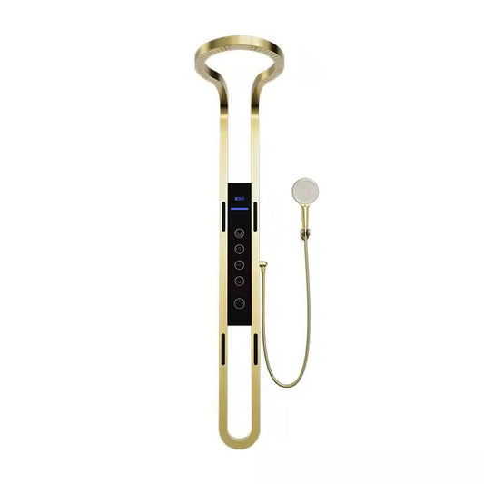 Shower Panel – Brushed Gold