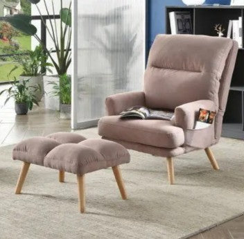 Armchair with Matching Footrest