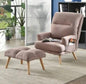 Armchair with Matching Footrest
